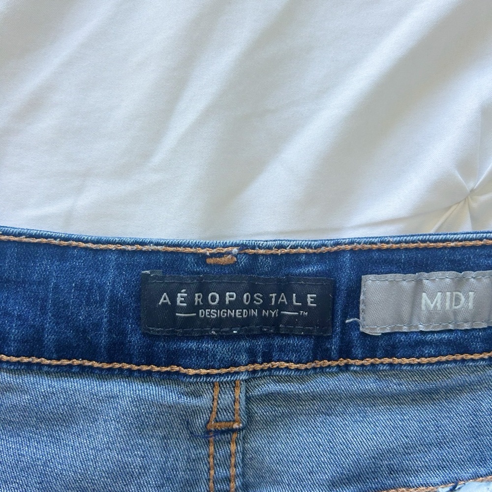 Aeropostale Dark Blue Jean Shorts